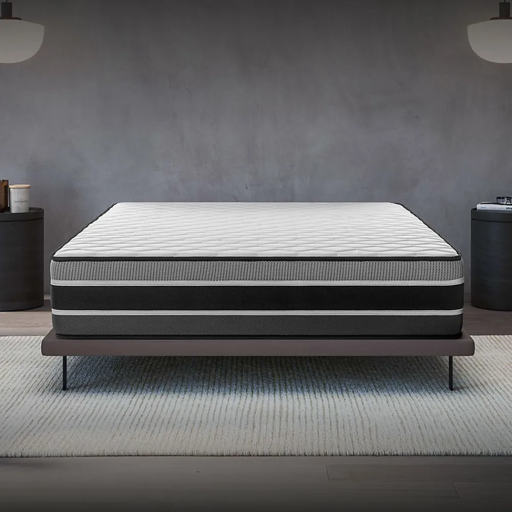 Cosmos Matelas 140x200 - Très Épais 30 cm - Mousse à Mémoire de Forme - Blue Latex - Mousse HR - 7 zones - Réversible - Ferme - Felis* Matelas