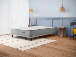 Matelas 140x190 Alpha - Mousse HR - Accueil Blue Latex - Épais 30 cm - 7 zones de soutien - Face été/hiver - Confort Ferme>Cosmos Best