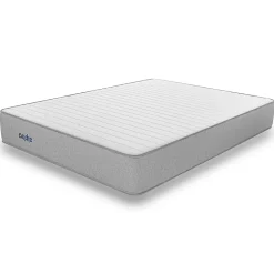 Matelas 140x190 Alpha - Mousse HR - Accueil Blue Latex - Épais 30 cm - 7 zones de soutien - Face été/hiver - Confort Ferme><noscript><img width=