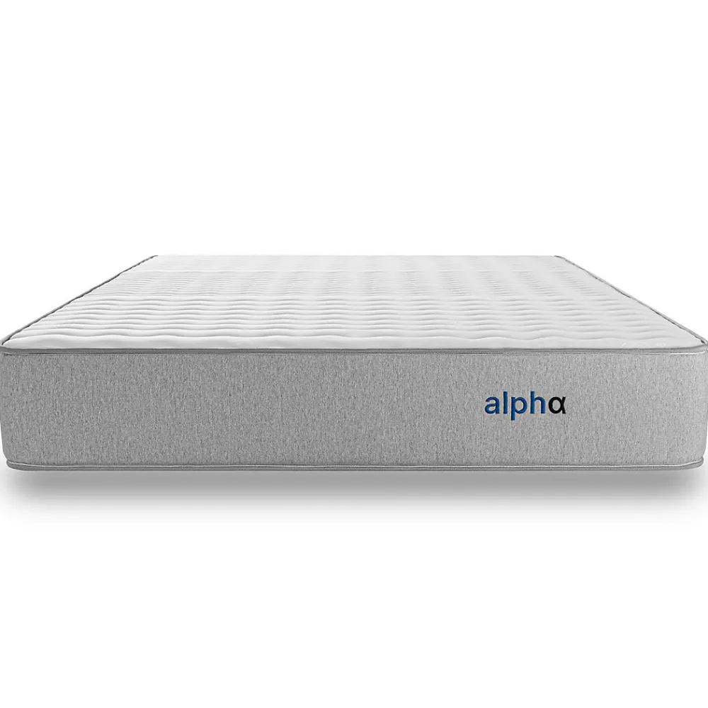 Matelas 140x190 Alpha - Mousse HR - Accueil Blue Latex - Épais 30 cm - 7 zones de soutien - Face été/hiver - Confort Ferme>Cosmos Best