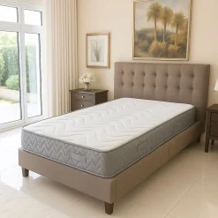 Provence Literie Matelas 80x190 cm - 24,5 cm - Très Ferme - Confort Optimal - Usage Quotidien - Soutien Durable - MATELAS MOONLIGHT* Matelas