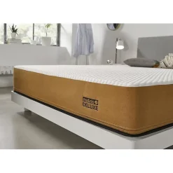 Matelas 140x190 cm de luxe exclusif Mémoire de forme spécial pour surpoids epaisseur 25 cm +/- 2 fermeté moyenne à élevée.><noscript><img width=