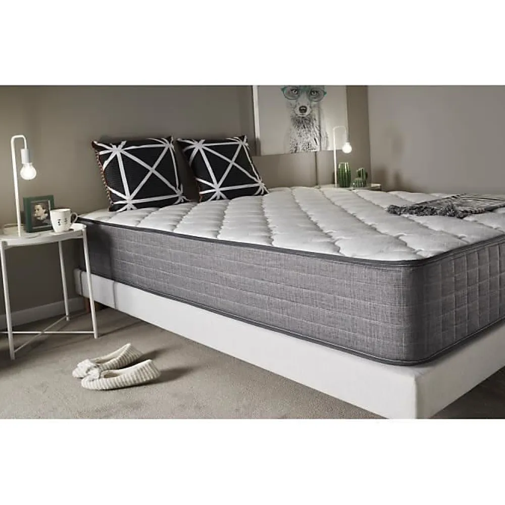 Eccox Matelas 105x190 cm en Mousse à Mémoire de Biothérapie epaisseur 30 cm +/-2 Fermeté moyenne-élevée.* Matelas