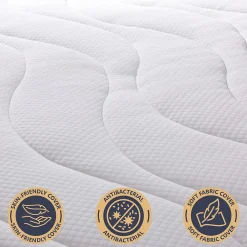The White Stone Matelas 130x190 cm en Waterfoam hypoallergénique, 16 cm* Matelas