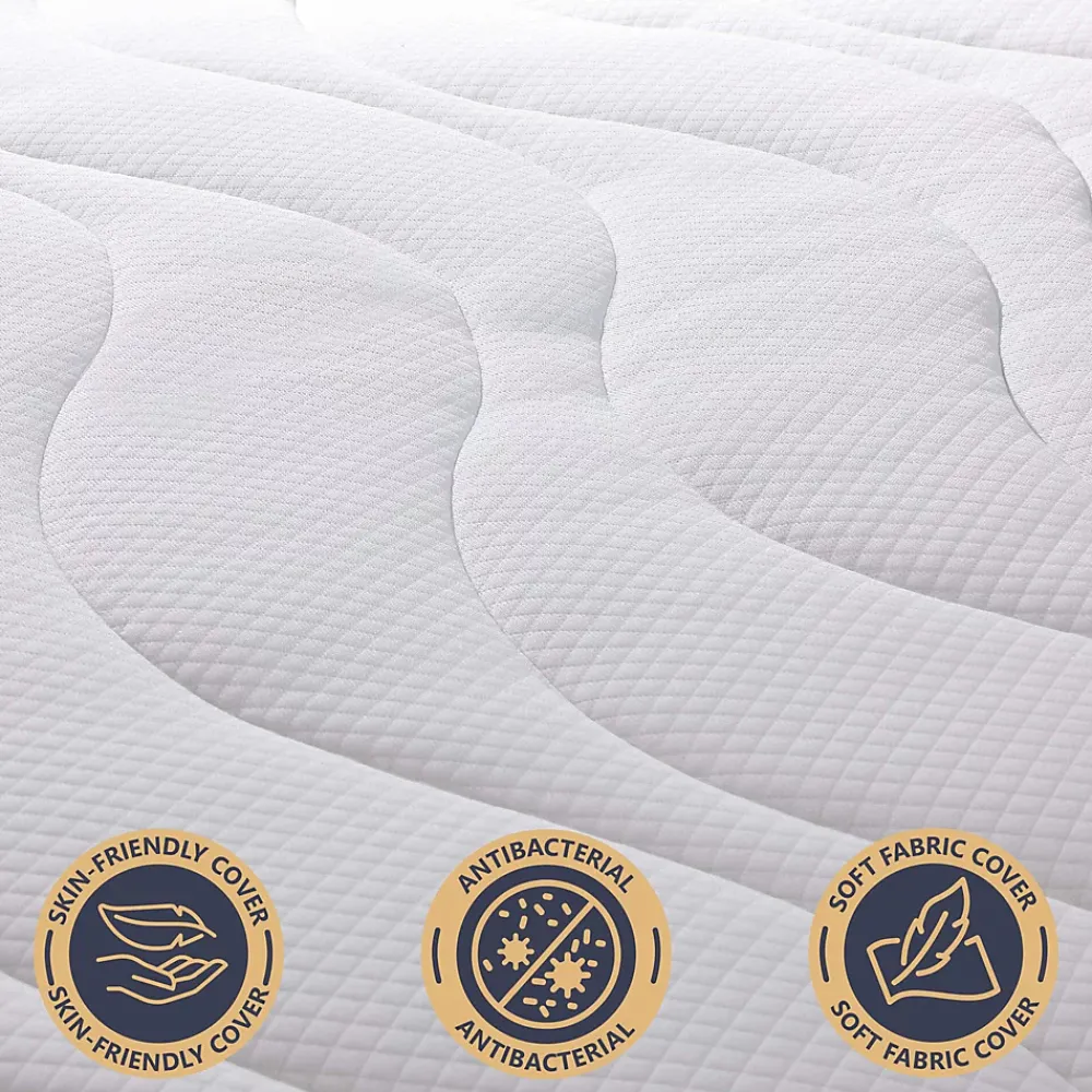 The White Stone Matelas 130x190 cm en Waterfoam hypoallergénique, 16 cm* Matelas