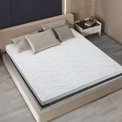 The White Stone Matelas 130x190 cm en Waterfoam hypoallergénique, 16 cm* Matelas