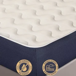 The White Stone Matelas 120x190 cm en Waterfoam hypoallergénique, 10 cm* Matelas