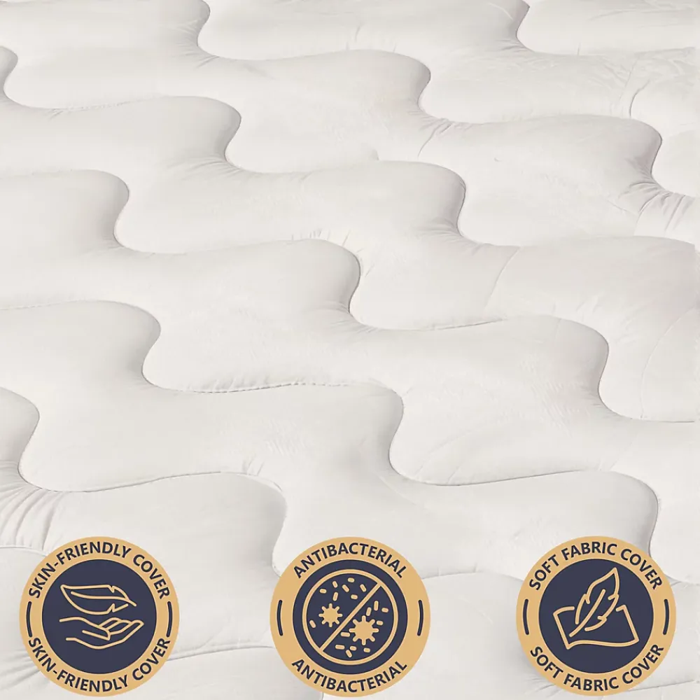 The White Stone Matelas 120x190 cm en Waterfoam hypoallergénique, 10 cm* Matelas