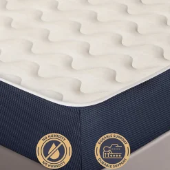 Matelas 140x200 cm en Waterfoam hypoallergénique, 12 cm>The White Stone New