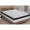 Eccox Matelas 120x190 cm Evolution Soft Comfort Mémoire de forme Carbon epaisseur 22 cm* Matelas