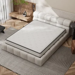 Teeno Matelas 160x200 cm, Matelas en Mousse à Mémoire de Forme Haute Densité,Fermeté Moyenne, Matelas Épaisseur DEWINNER* Matelas