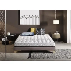 Matelas 140x190 cm Mémoire de forme Luxury Aloe Vera epaisseur 16 cm +/- 2 avec fonction antimicrobienne de traitement ALOE VERA.>Eccox Sale