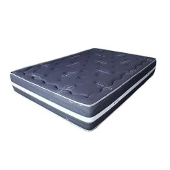 Matelas 180x200 cm Mémoire de forme Tourmaline Gris epaisseur 25 cm +/- 2 Haute Fermeté.>Eccox Outlet