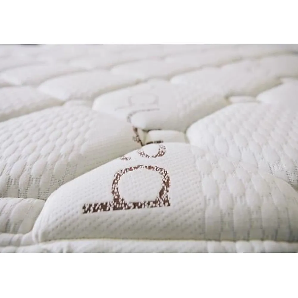 Eccox Matelas 160x200 cm Mémoire de forme Bambou epaisseur 24 cm +/-2 Fermeté Moyenne-Haute.* Matelas