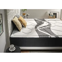 Eccox Matelas 140x200 cm Mémoire de formeelastique Memory Graphene epaisseur 30 cm +/-2 Fermeté moyenne-haute.* Matelas
