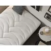 Eccox Matelas 105x190 cm Mémoire de forme Luxury Elite Argent H25 epaisseur 25 cm +/- 2 Haute Fermeté.* Matelas