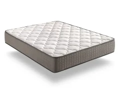 Simpur Low Cost Matelas 120x190 cm Natur Plus, mousse multizone, 30 cm, tissu stretch, 7 zones de confort, morphologique et excellente aération* Matelas