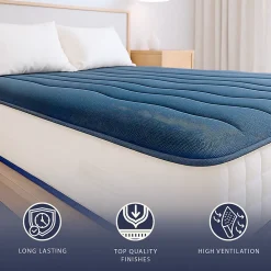 The White Stone Matelas 140x190 cm Waterfoam H20 cm Ferme Moyenne Médical Antiallergique Made in Italy* Matelas