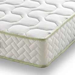 Nuits D'Or Matelas 90x190 Densité 35 Kg/m3 - Hauteur 21 Cm - Soutien Souple - Confort Optimal - Usage Quotidien - Nuit Calme* Matelas