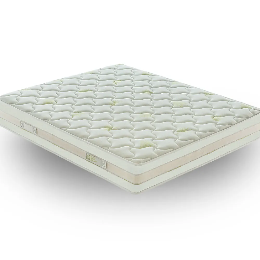 Matelas 160x200 en mousse à mémoire de forme - Epaisseur 25 cm - Mousse à mémoire de forme 5 cm - 9 zones - Housse amovible>Materassiedoghe