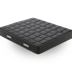 Materassiedoghe Matelas 180x200 en mousse à mémoire de forme - Epaisseur 20 cm - Orthopédique - Fabriqué en Italie - BlackMoon* Matelas