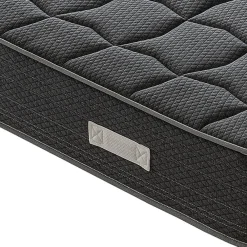 Matelas 160x190 en mousse à mémoire de forme - Epaisseur 20 cm - Orthopédique - Fabriqué en Italie - BlackMoon><noscript><img width=