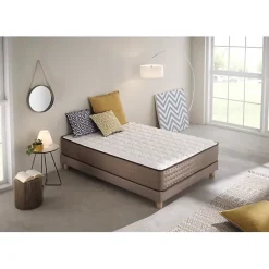 Matelas 80x190 en mousse à mémoire de forme Exclusif Graphène Hauteur 29 cm +/-2 Fermeté moyenne-élevée.>Eccox Discount