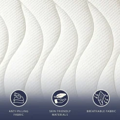 The White Stone Matelas 180x200 ergonomique et respirant 20 cm* Matelas