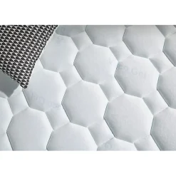 Eccox Matelas 135x190 Imperial Gel Memory Foam Hauteur 27 cm +/-2 Fermeté moyenne-élevée.* Matelas