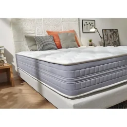 Eccox Matelas 135x190 Imperial Gel Memory Foam Hauteur 27 cm +/-2 Fermeté moyenne-élevée.* Matelas