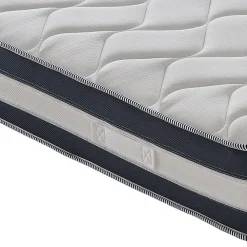Materassiedoghe Matelas 120x190 Memory Gel - Epaisseur 25 cm - Mousse Mémoire 7 cm - 9 zones de confort - 100% Made in Italy* Matelas