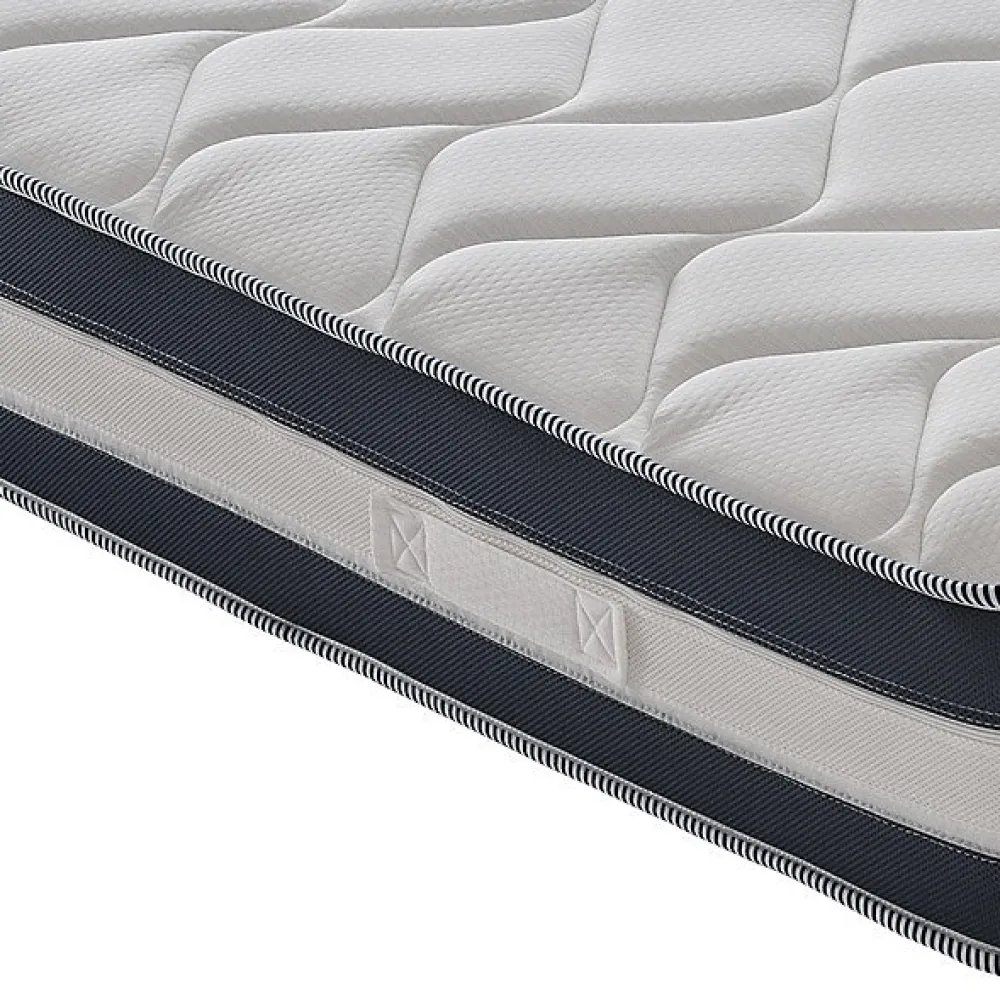 Materassiedoghe Matelas 120x190 Memory Gel - Epaisseur 25 cm - Mousse Mémoire 7 cm - 9 zones de confort - 100% Made in Italy* Matelas