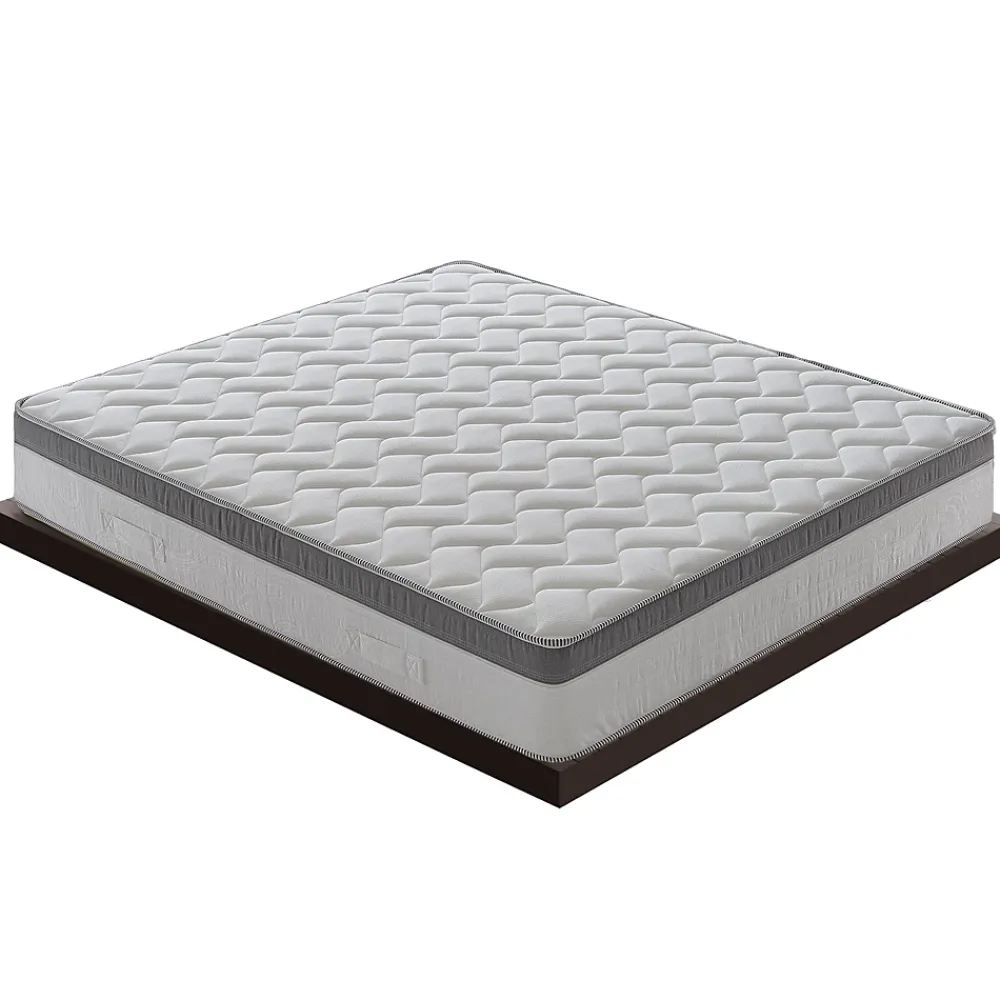Materassiedoghe Matelas 120x200 Memory Gel - Epaisseur 25 cm - Mousse Mémoire 6 cm - 9 zones de confort - 100% Made in Italy* Matelas