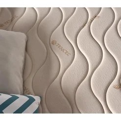 Eccox Matelas 105x190 Mémoire de forme Luxury ECO Tencel Ignifugo Fermeté moyenne-élevée 20cm +/-2.* Matelas