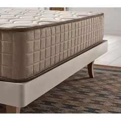 Eccox Matelas 105x190 Mémoire de forme Luxury ECO Tencel Ignifugo Fermeté moyenne-élevée 20cm +/-2.* Matelas