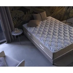 Eccox Matelas 90x180 Mémoire de forme élastique Onix Hauteur 27cm +/- 2 Fermeté Moyenne-Haute.* Matelas