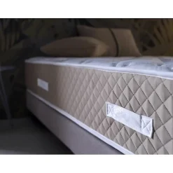 Eccox Matelas 90x180 Mémoire de forme élastique Onix Hauteur 27cm +/- 2 Fermeté Moyenne-Haute.* Matelas