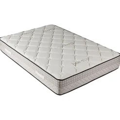 Eccox Matelas 105x190 Mémoire de forme Bambou Hauteur 24 cm +/-2 Fermeté Moyenne-Haute.* Matelas