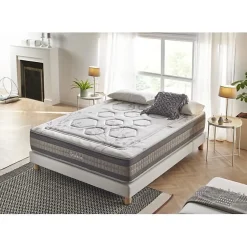Matelas 80x180 Mémoire de forme Gel Pocket Spring Graphene Design & Comfort Hauteur 29cm + / -2 Fermeté moyenne-élevée>Eccox Outlet