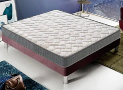 Matelas 160x200 Mousse - Epaisseur 16 cm - Elastique et indéformable - Rigidité H3 - Fabriqué en Italie - Mod Louvre>Materassiedoghe New