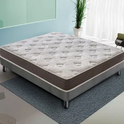 Matelas 90x190 Mousse - Epaisseur 15 cm - 9 zones de confort - Rigidité H4 - Mod Chieti>Materassiedoghe Discount