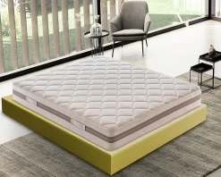 Matelas 120x190 Mousse - Epaisseur 18 cm - 9 zones de confort - Rigidité H4 - Mod Sofia>Materassiedoghe Best