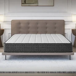 Matelas 180x200 Mousse HR - Blue Latex - 21 cm - 7 zones de confort - Réversible - Hypoallergénique - Medium - Durable - Equinox>Cosmos Discount