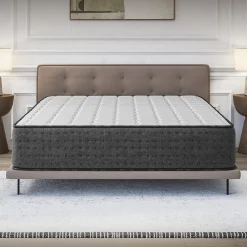 Matelas 150x190 Mousse HR - Blue Latex - Épais 32 cm - 7 zones - Réversible - Hypoallergénique - Ferme - Très Durable - Equinox>Cosmos Discount