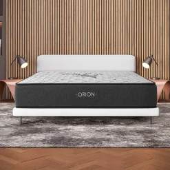 Matelas 160x200 Orion - Mousse Mémoire de Forme - Blue Latex - Épais 30 cm - 7 zones - Réversible face été/hiver - Confort Ferme>Cosmos Discount