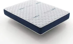 Simpur Low Cost Matelas 200x200 real confort - mousse à confort multizone visco soft épaisseur 25 cm - double face été-hiver* Matelas