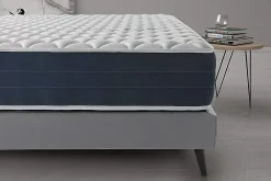 Simpur Low Cost Matelas 200x200 real confort - mousse à confort multizone visco soft épaisseur 25 cm - double face été-hiver* Matelas