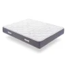 Eccox Matelas 160x200 Ressorts Ensachés Memory Nature avec 5cm Gel Mémoire de forme + Graphène + Supersoft Hauteur 30 cm +/-2* Matelas