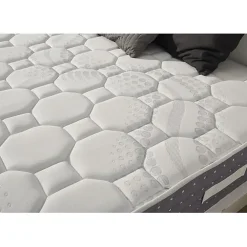 Matelas 80x180 Ressorts Ensachés Memory Nature avec 5cm Gel Mémoire de forme + Graphène + Supersoft Hauteur 30 cm +/-2 n><noscript><img width=