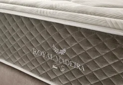 Simpur Low Cost Matelas 140x200 Royal Madeira, ressorts ensachés Healthy Spring, 25 cm, confort HR multizone, ferme et doux, anti-vibrations* Matelas